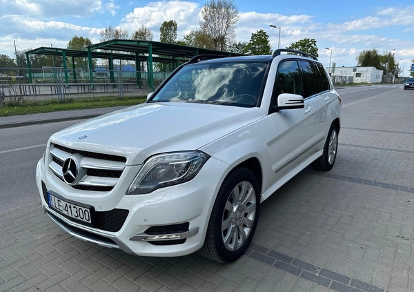 Mercedes-Benz GLK cena 77999 przebieg: 185000, rok produkcji 2015 z Łęczna małe 106